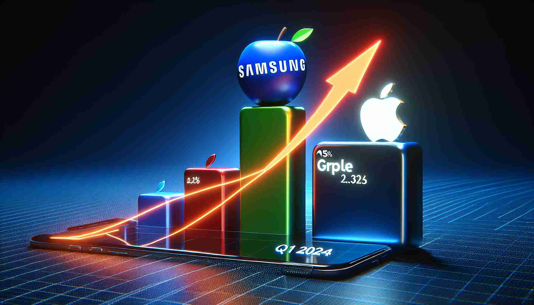 Global Smartphone Market Sees Shift as Samsung Overtakes Apple in Q1 2024