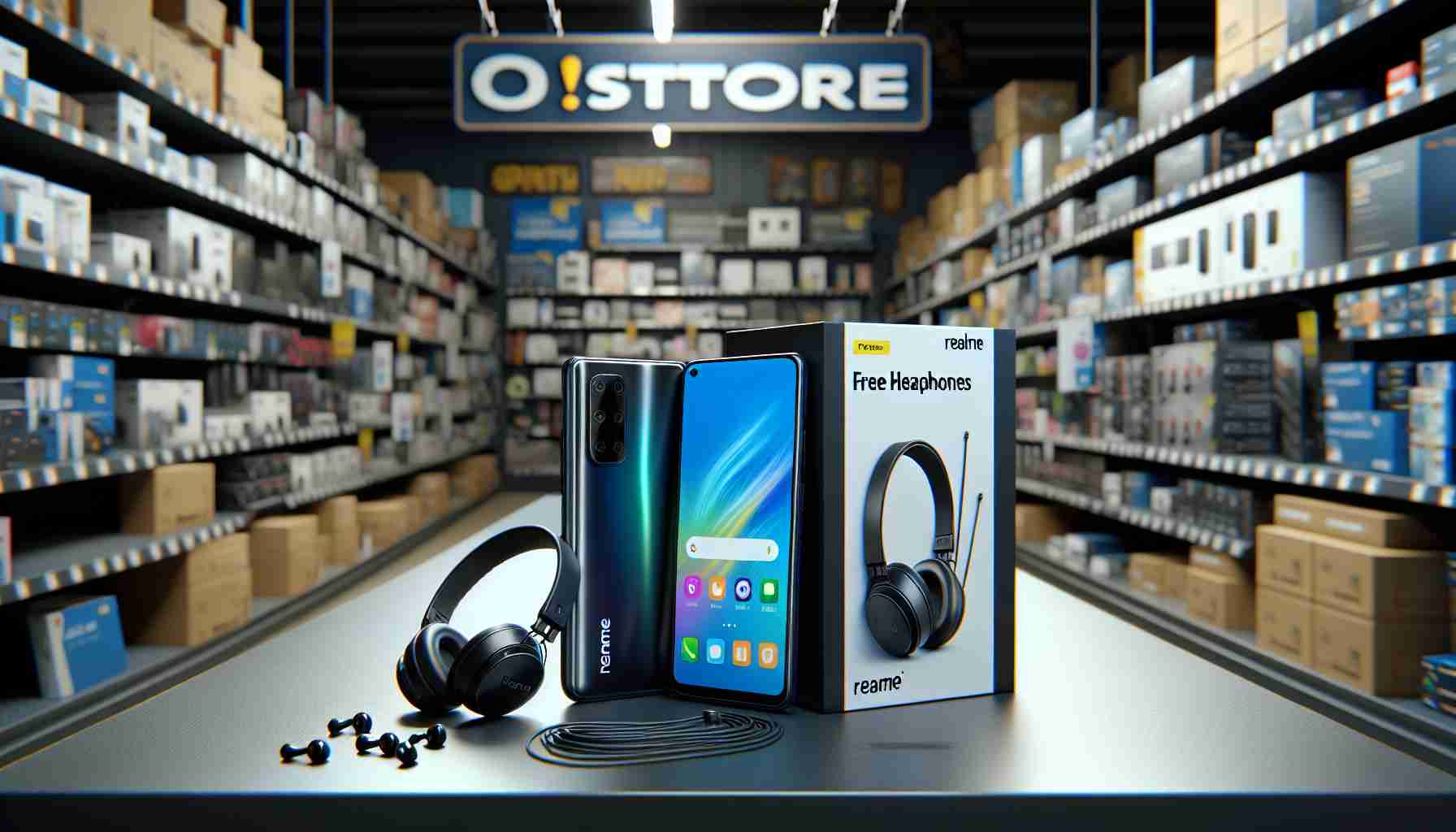 Realme Smartphone Purchase Comes with Free Headphones at O!Store