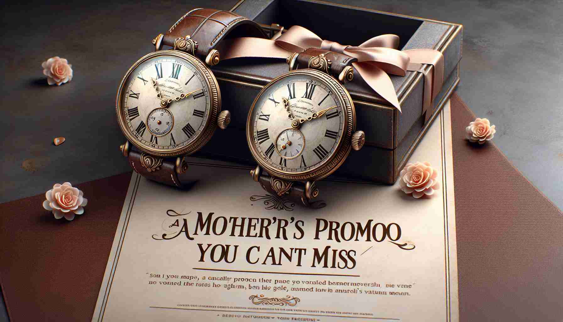 Twin Timepieces: A Mother’s Day Promo You Can’t Miss