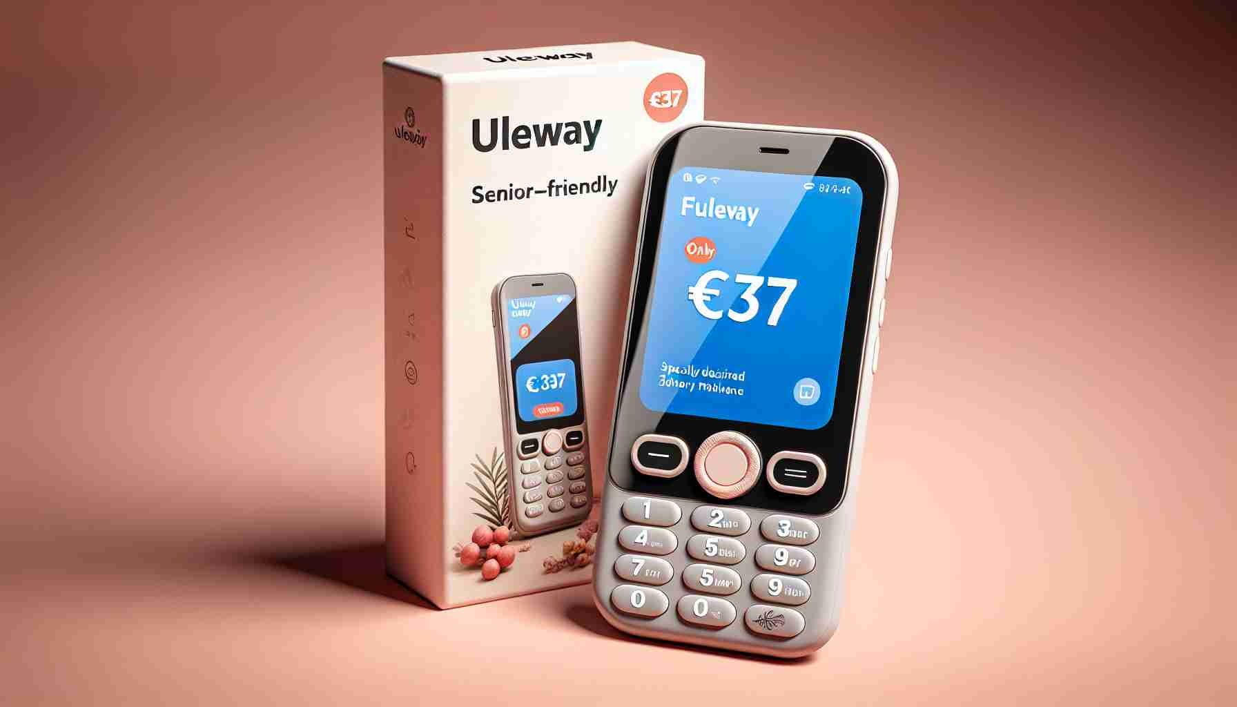 Introducing the Uleway Senior-friendly Cellphone for Only €37