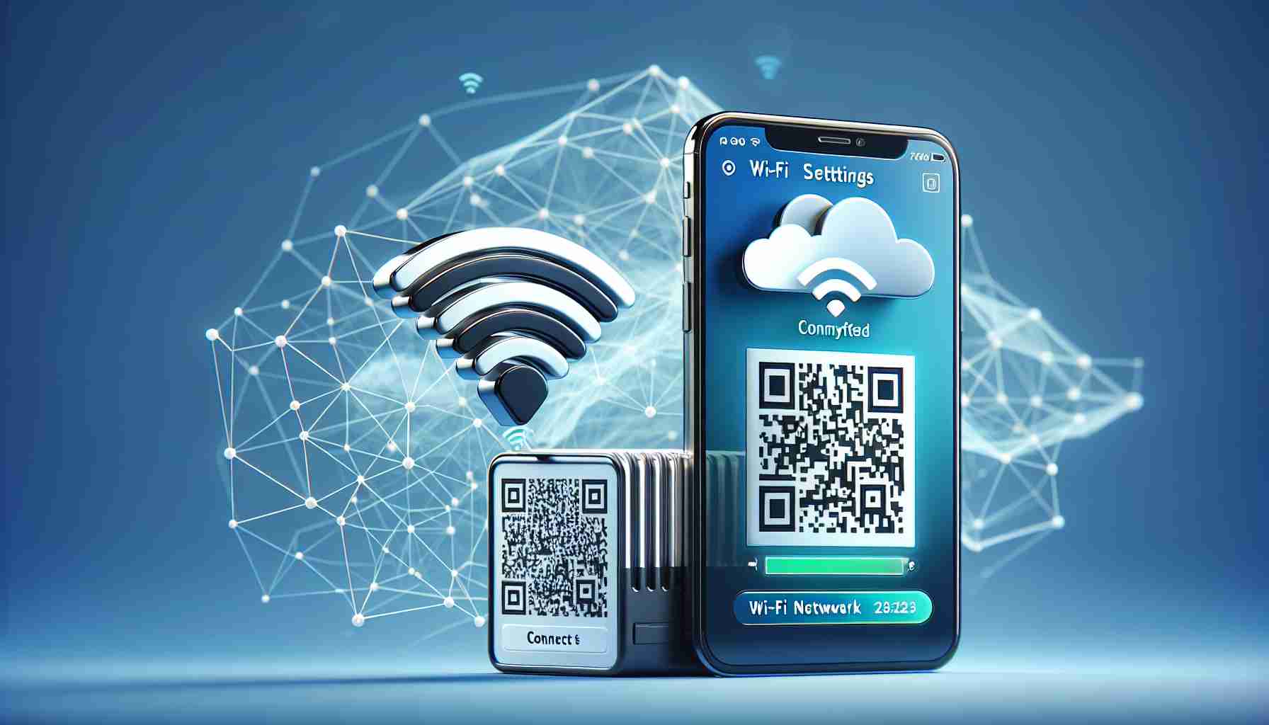 Simplified Wi-Fi Access: Connect to Encrypted Networks with QR Codes