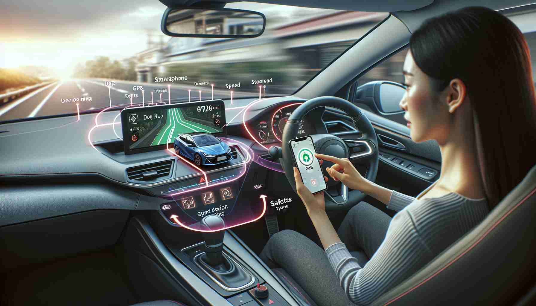 Enhancing Driver Safety with Smartphone Integration in Cars