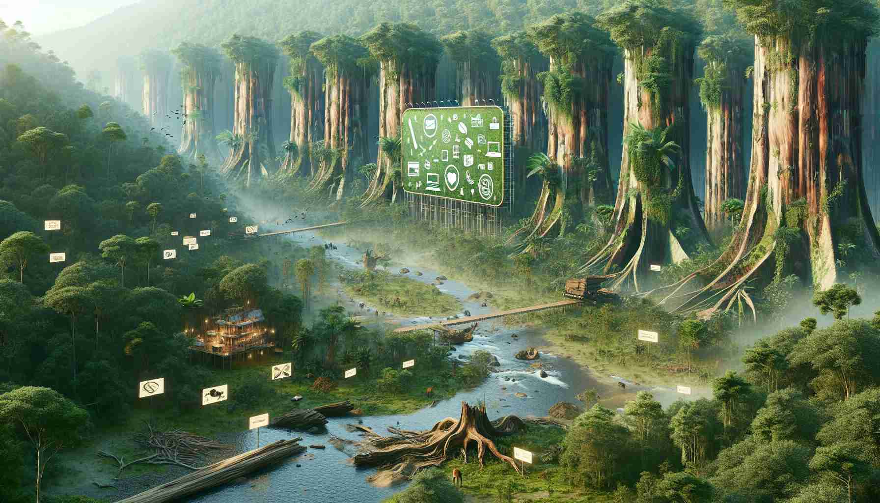 Innovative Campaign Highlights Threats to Amazon Rainforest