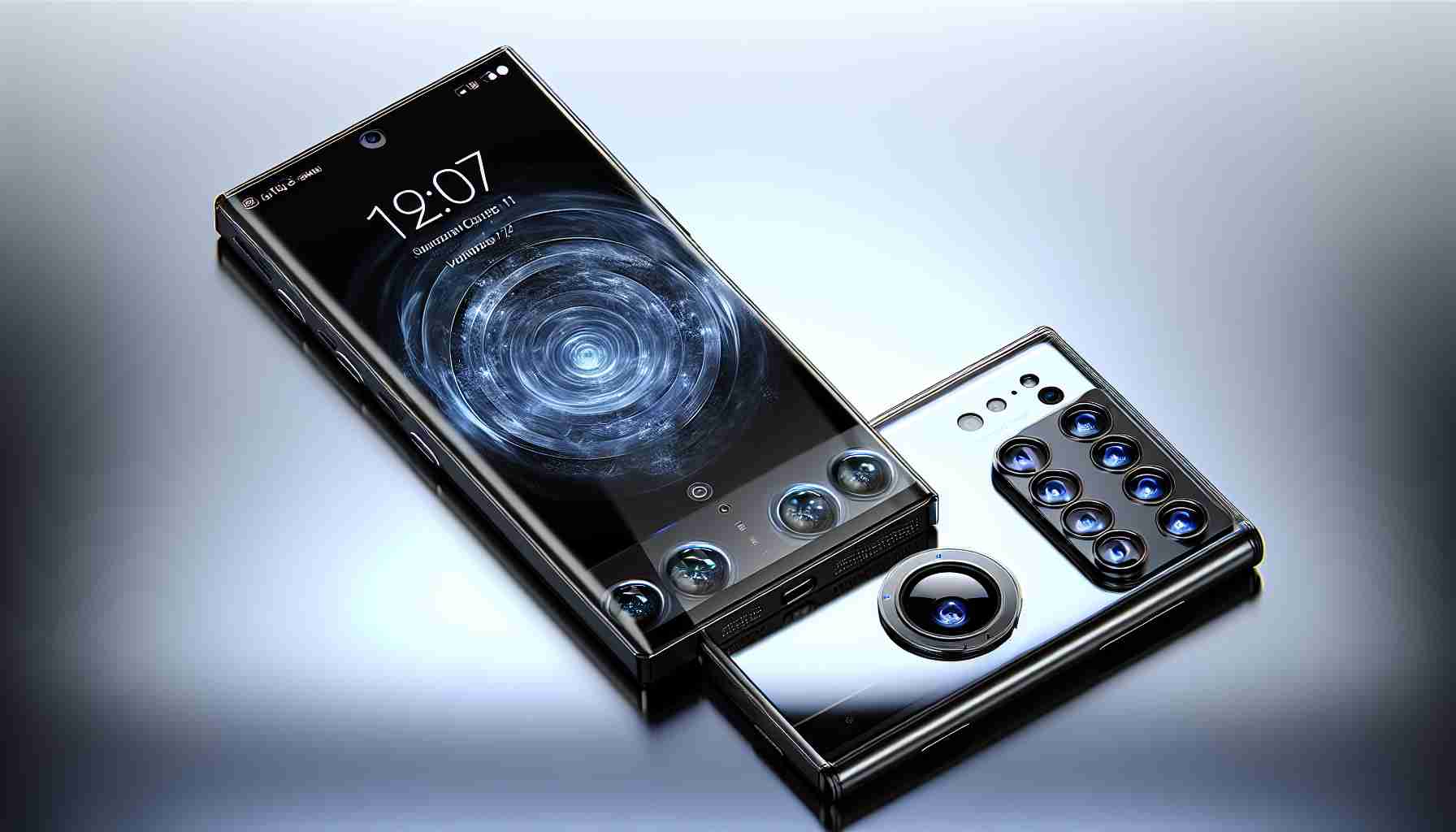 Sleek Smartphone with Advanced Features and Impressive Camera System