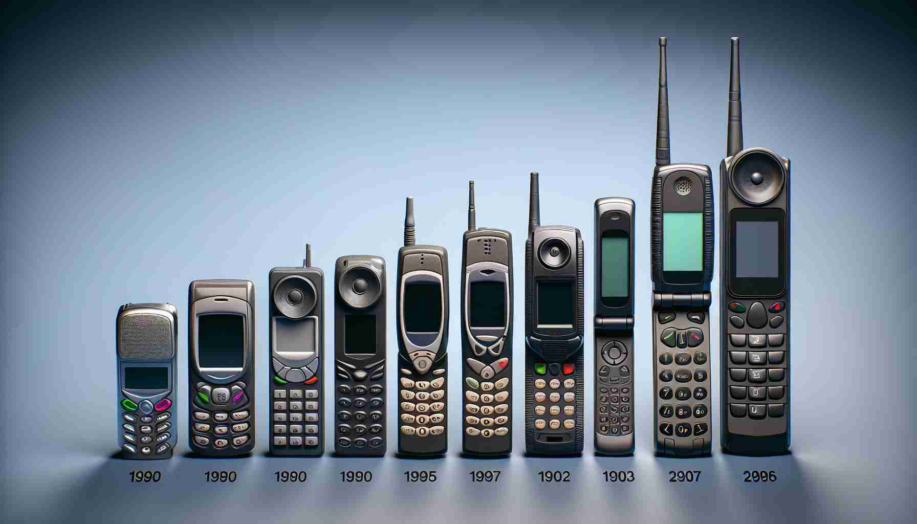 The Evolution of Mobile Phones