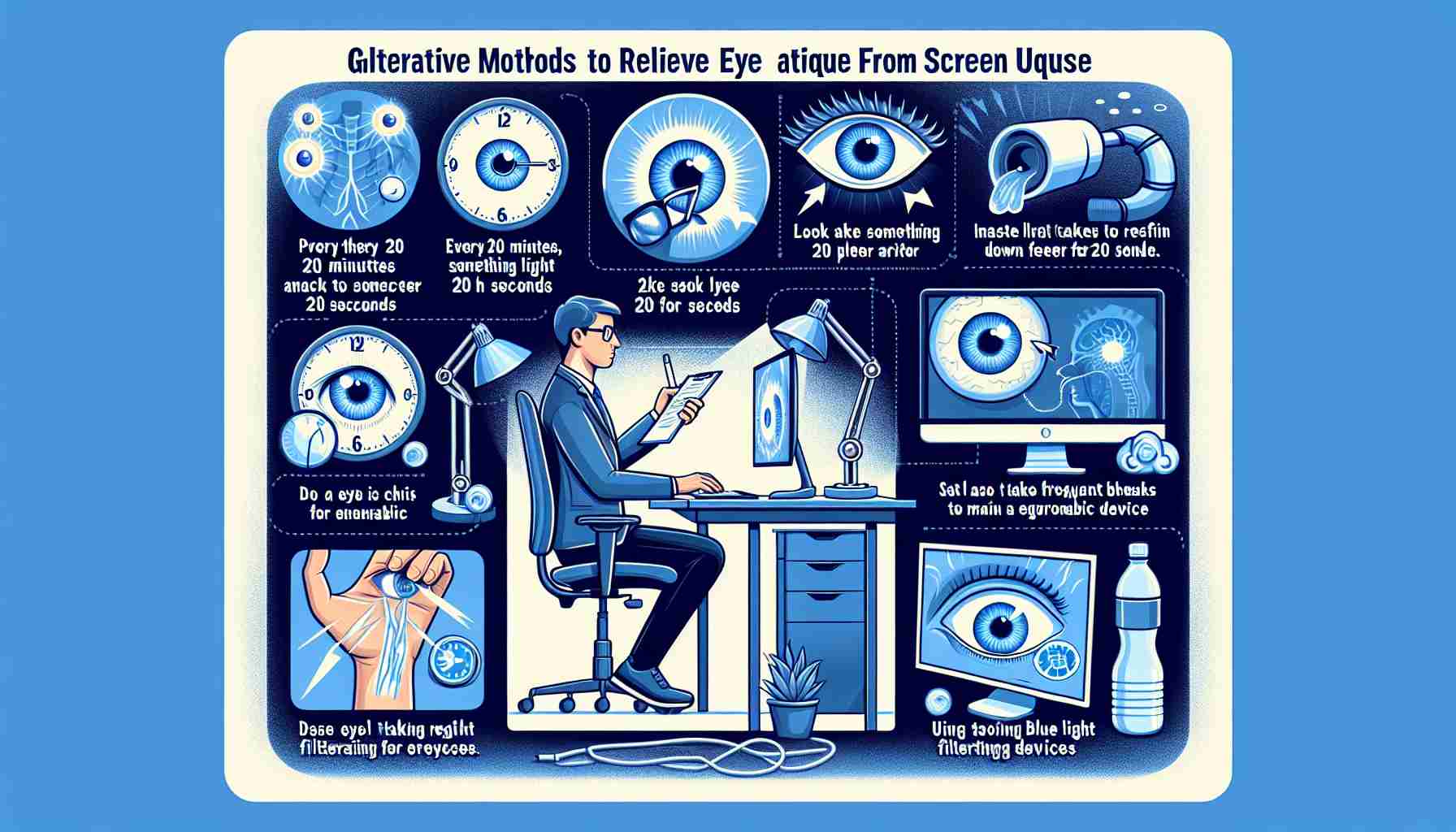 Alternative Ways to Relieve Eye Fatigue from Screen Usage