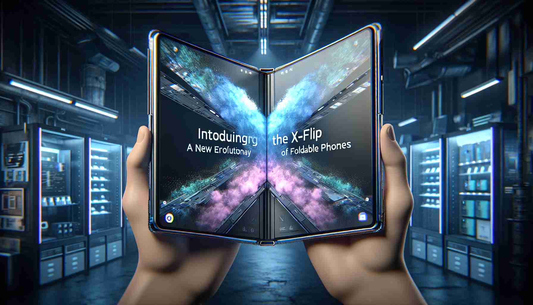 Introducing the Revolutionary X-Flip: A New Era of Foldable Phones