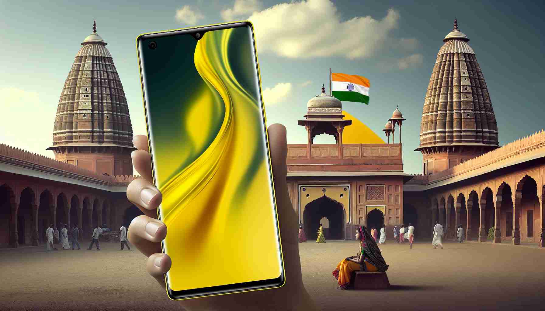 Samsung Teasing Vibrant Yellow Variant for Galaxy S24 Ultra in India