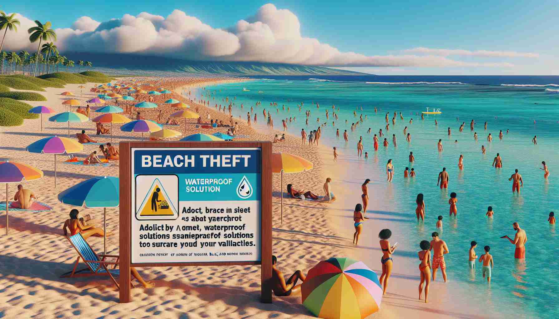 Prevent Beach Theft: Honolulu Police Advise Waterproof Solutions