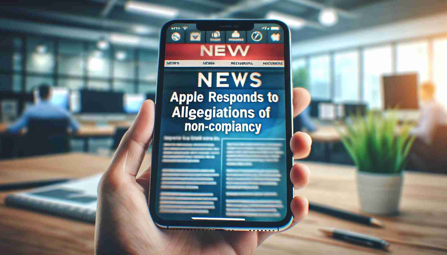 Apple Responds to Allegations of Non-Compliance