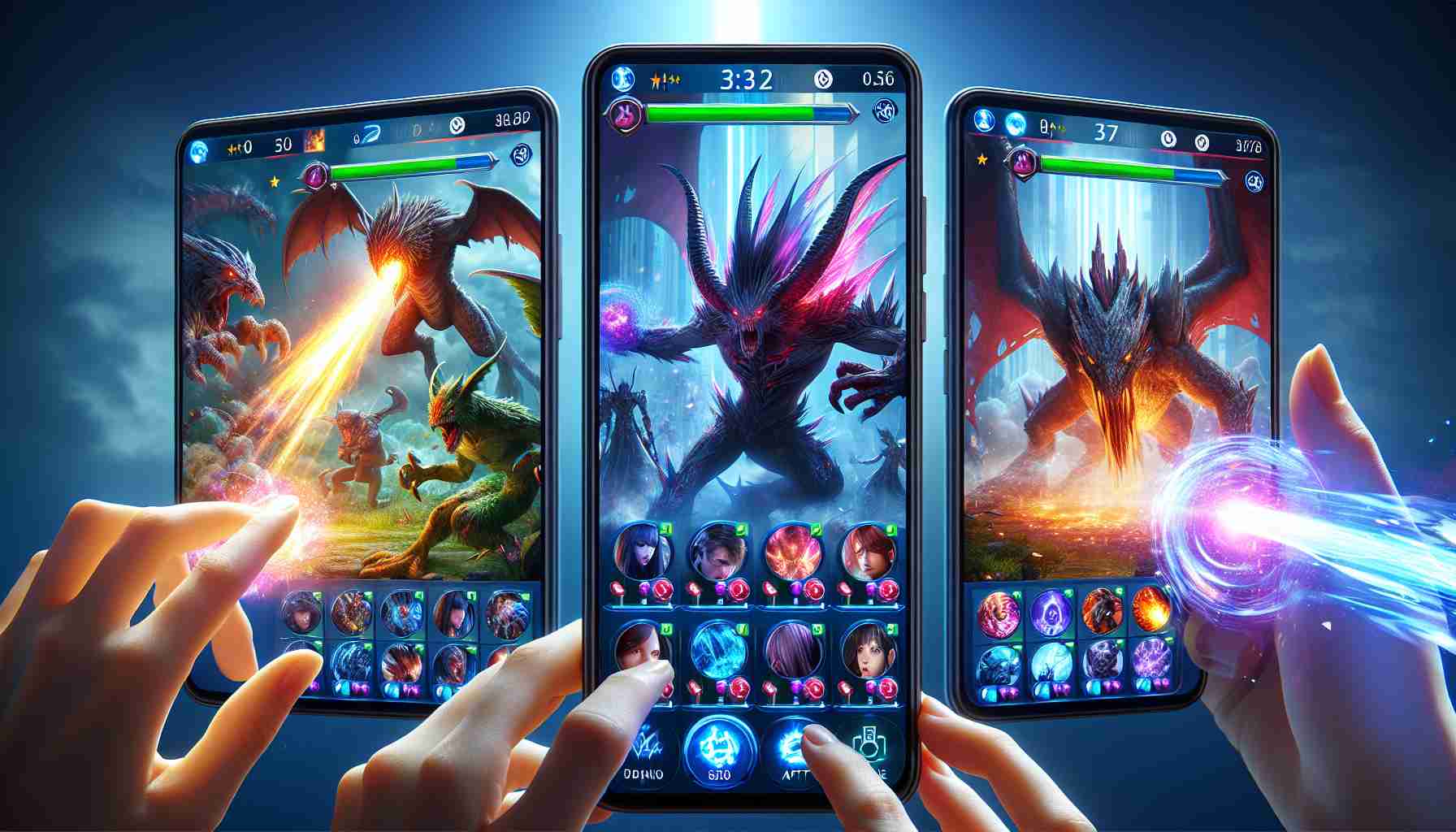 Le nouveau jeu mobile propose des batailles épiques contre des monstres virtuels