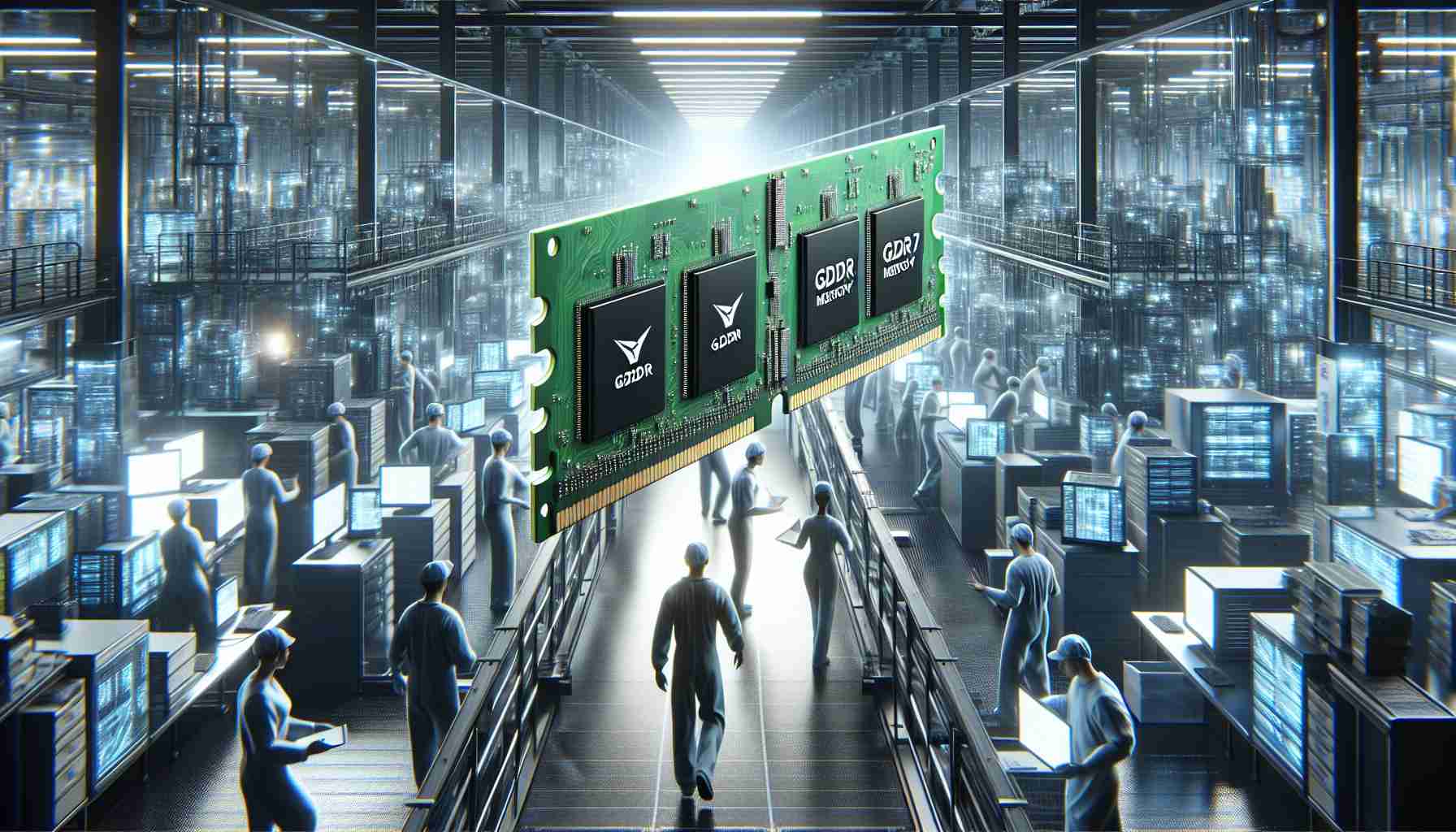 Next-Gen GDDR7 Memory Poised for Mass Production by Leading Tech Giants