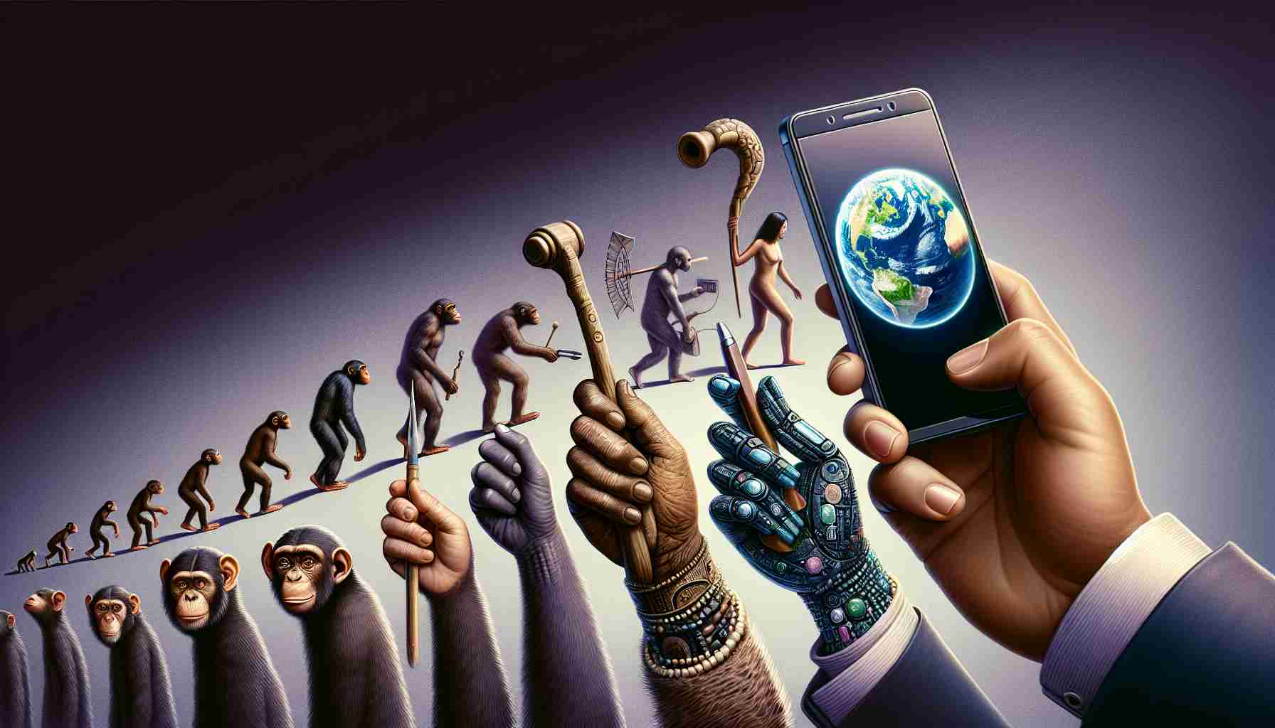 The Evolution of Human Hands in the Smartphone Era