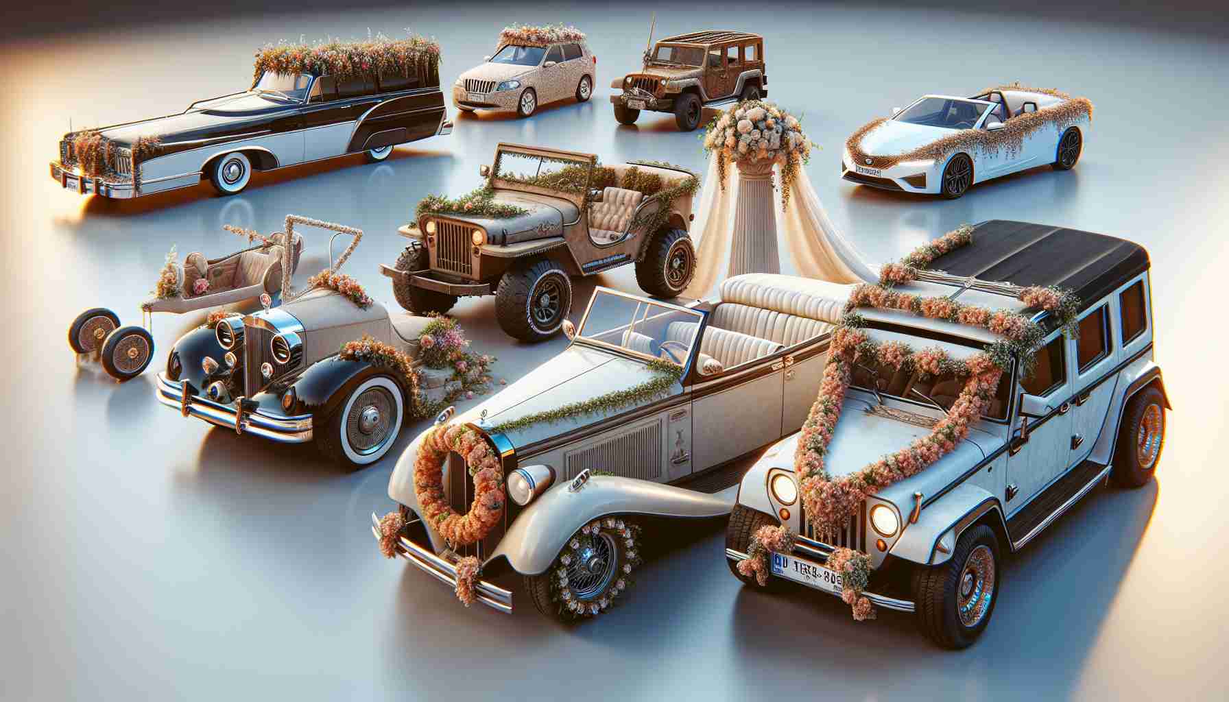 Title: Innovative Wedding Car Trends: Embracing Unconventional Styles