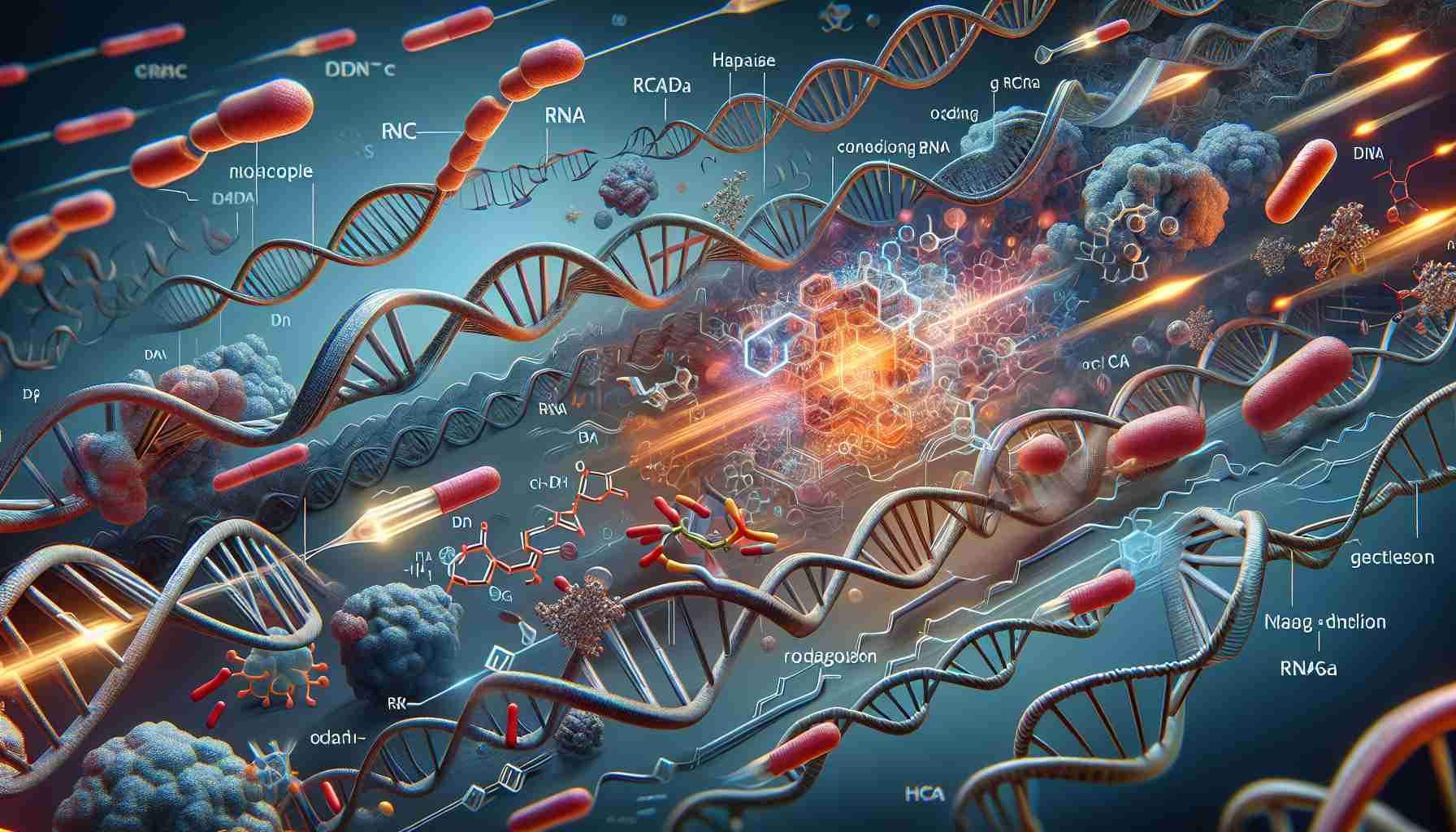 The Role of Noncoding RNA in Rapid Gene Expression Enhancement