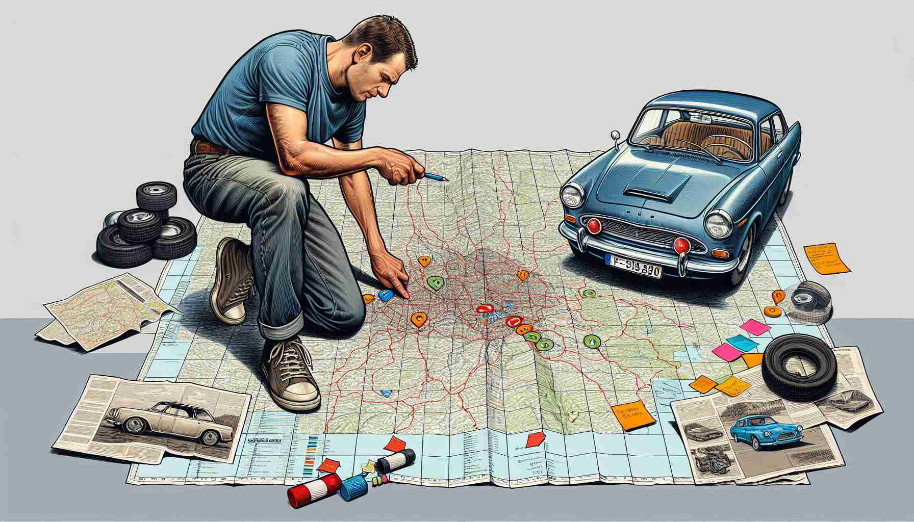 Automotive Enthusiast Alex Misoyannis Maps His Journey