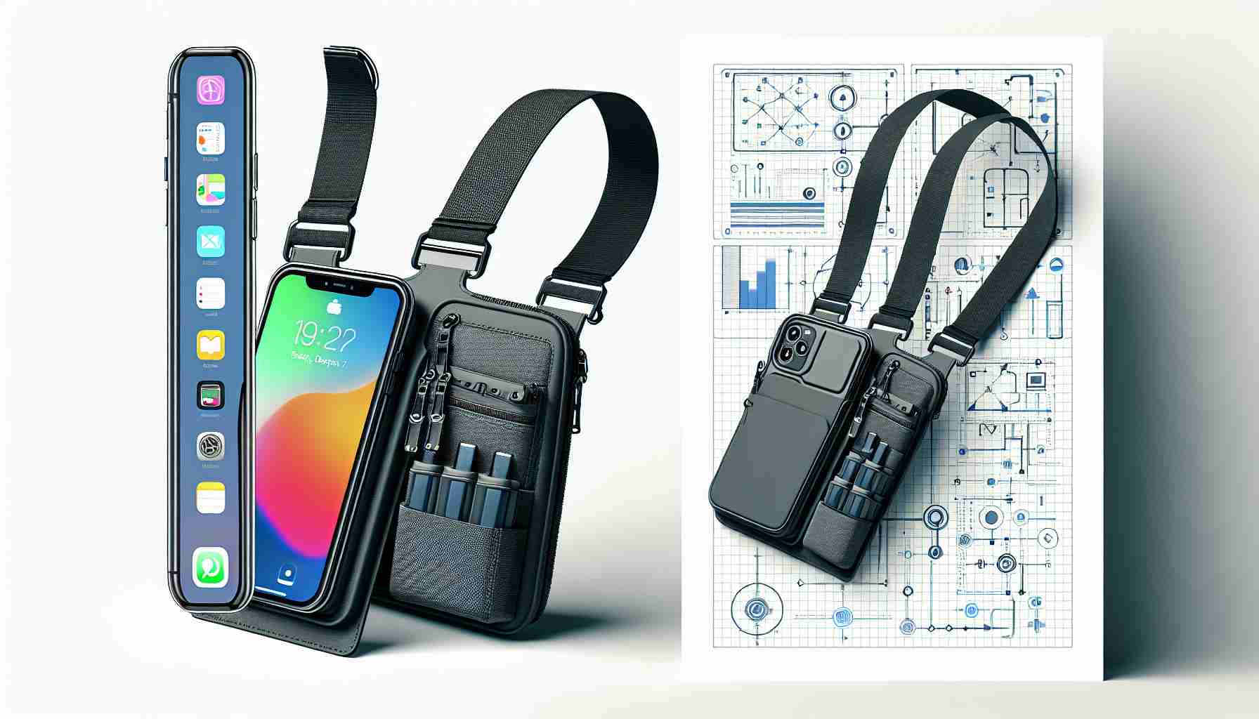 Innovative Smartphone Shoulder Pouch Launched by DOCOMO