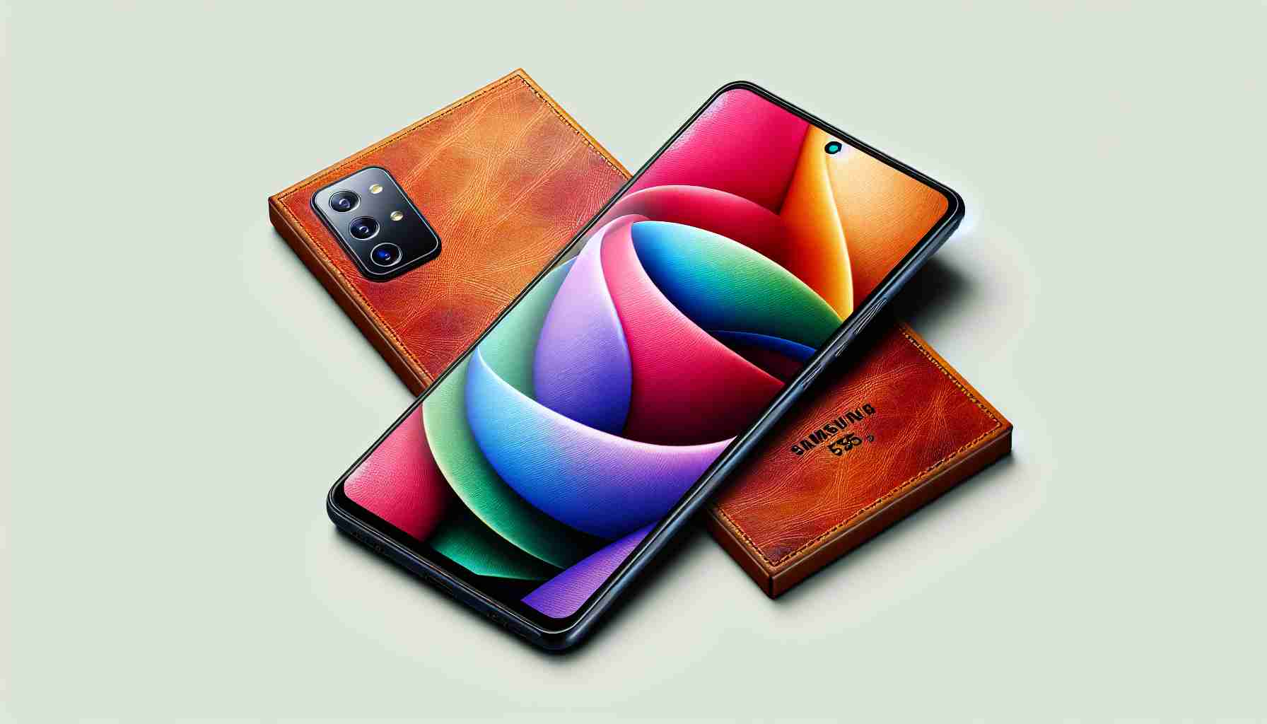 Vibrant Vegan Leather Finish Sets Samsung Galaxy F55 5G Apart