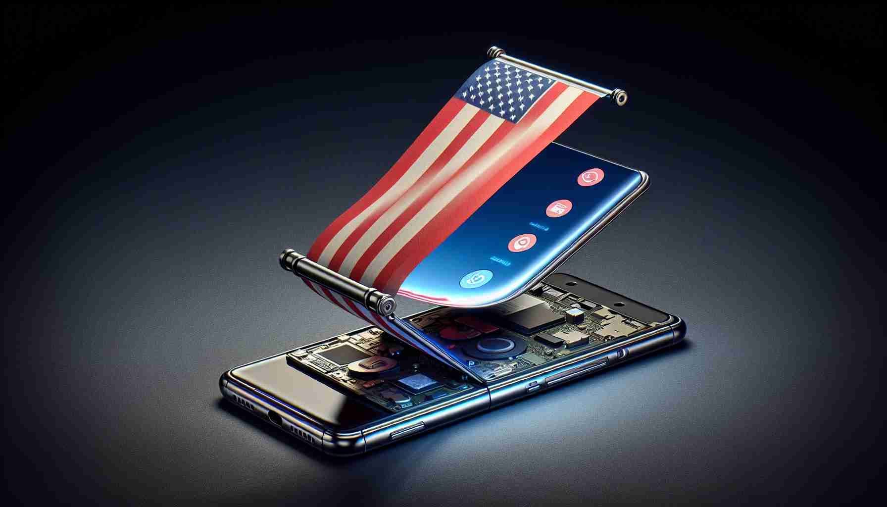 Revolutionary Transformation: Flag-Flip Smartphone