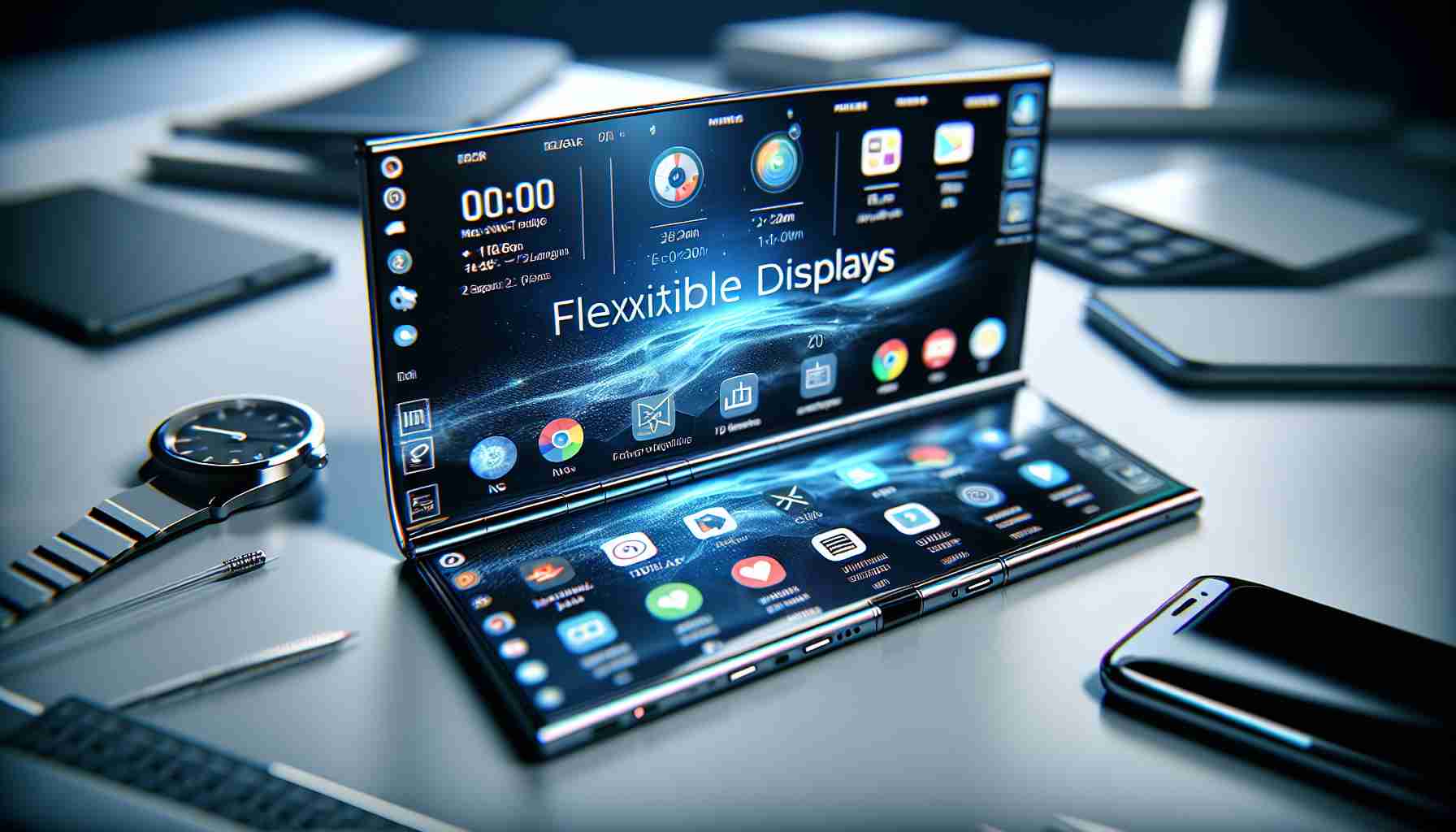 Revolutionary Flexible Displays: Pioneering a New Era in Mobile Technology