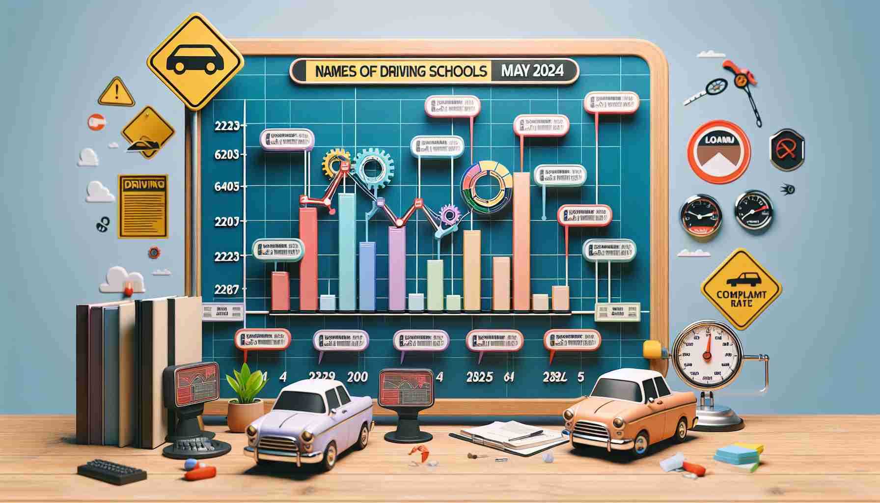 Driving Schools With the Highest Complaint Rates Identified in May 2024