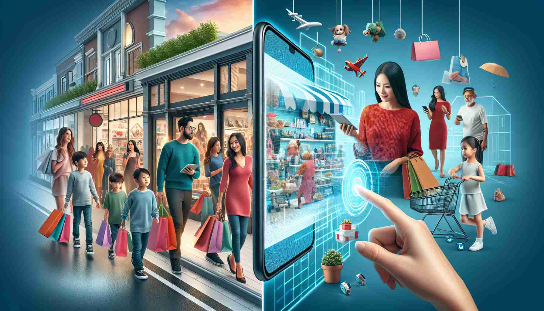 Retail Evolution: Bridging Digital and Physical Shopping Experiences