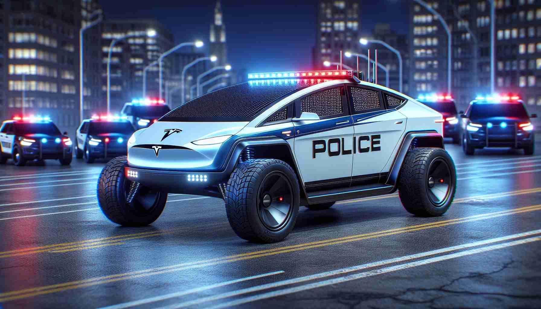 Revolutionizing Law Enforcement: The Upcoming Tesla Cybertruck Patrol Vehicles