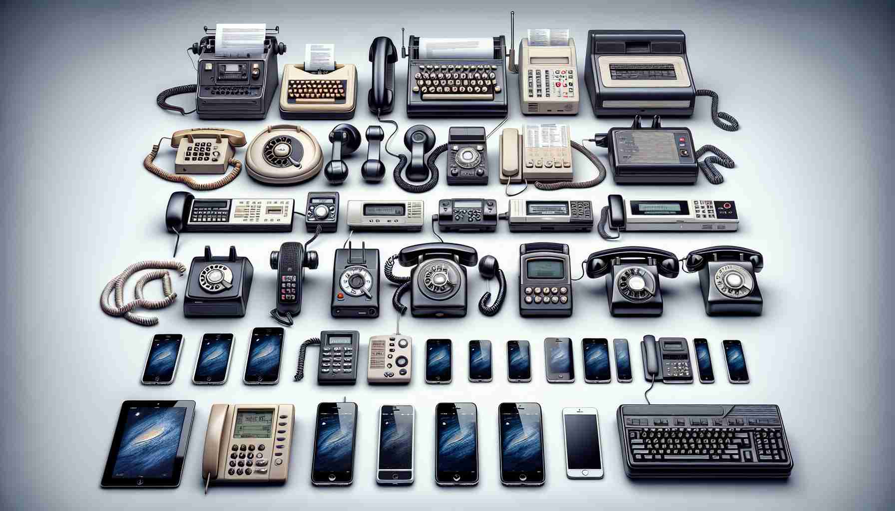 Explore the Evolution of Communication Devices in the Past Decades