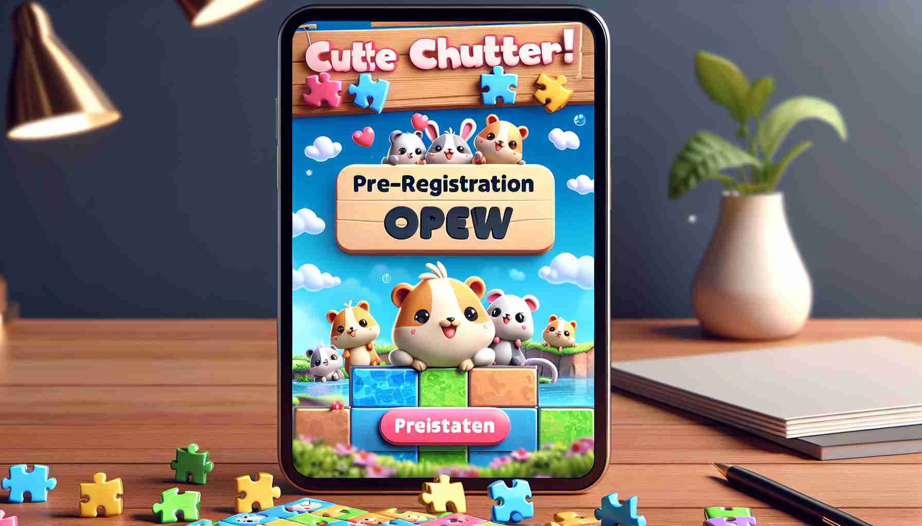 New Puzzle Game «Cute Critter Challenge» Now Open for Pre-registration!