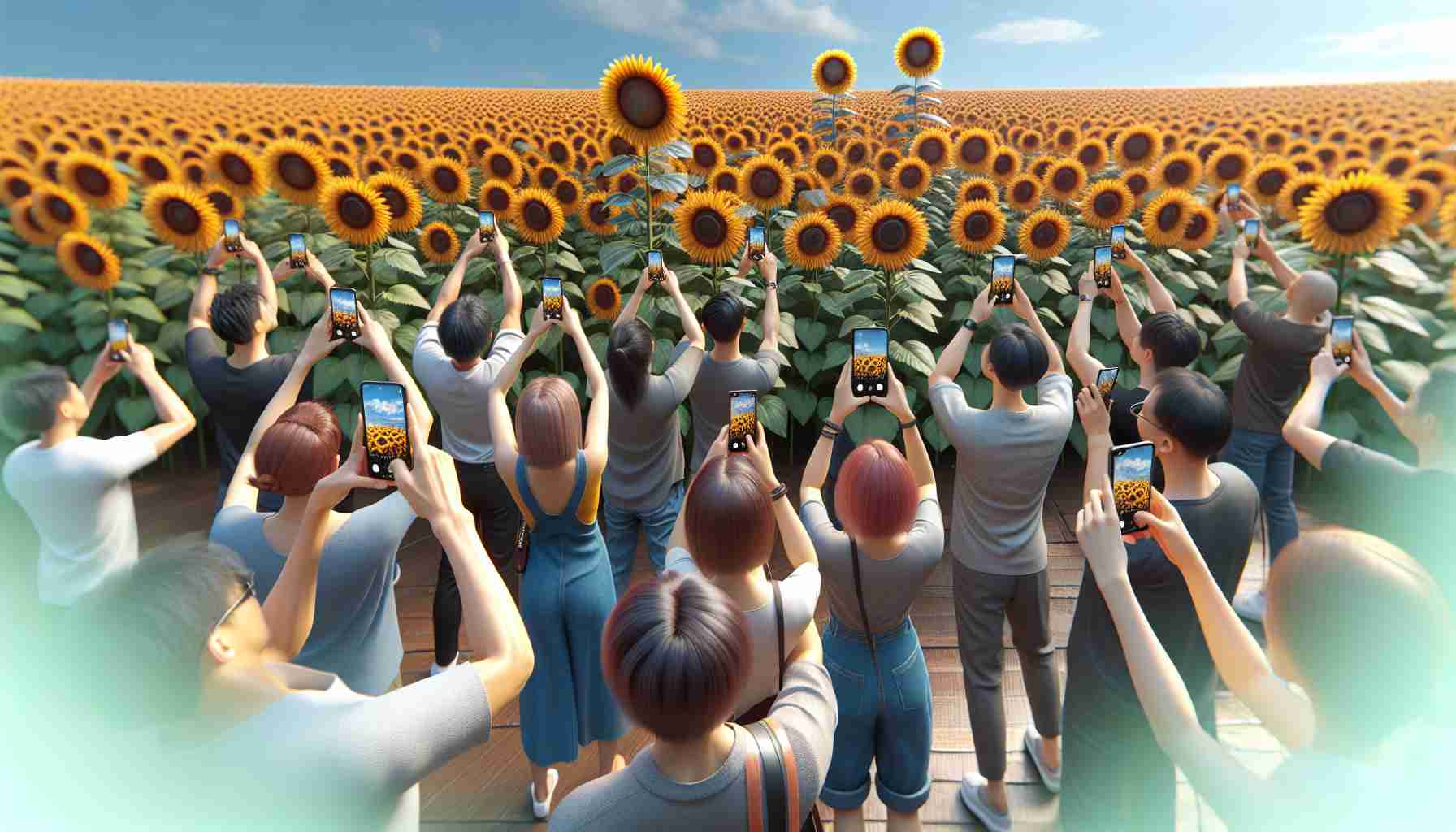 Capturing the Beauty of Sunflowers: Smartphone Photography Contest at Sunflower Theme Park