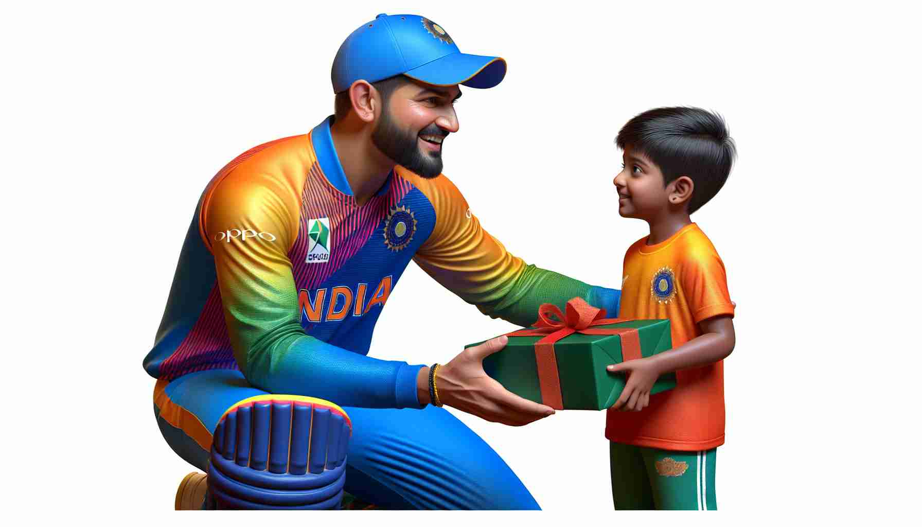 Indian Cricketer Surprises Young Fan with a Thoughtful Gift