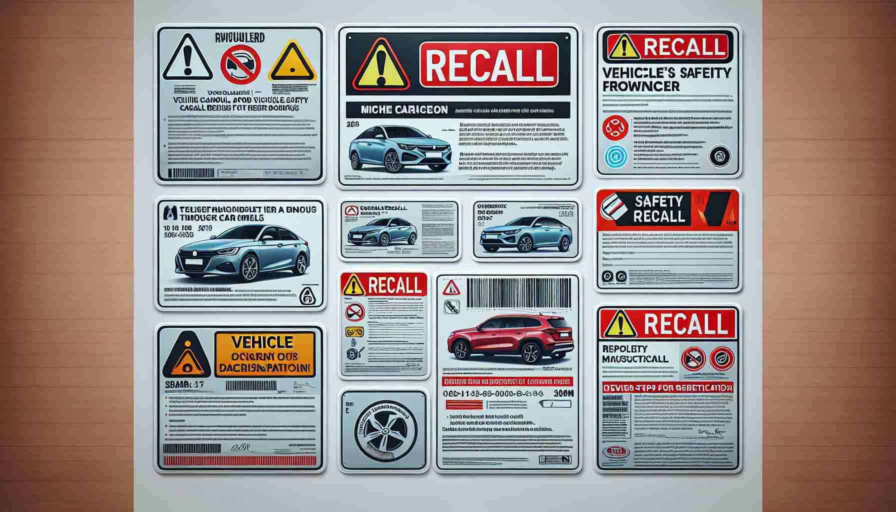 Vehicle Safety Recall Notices Issued for Popular Models