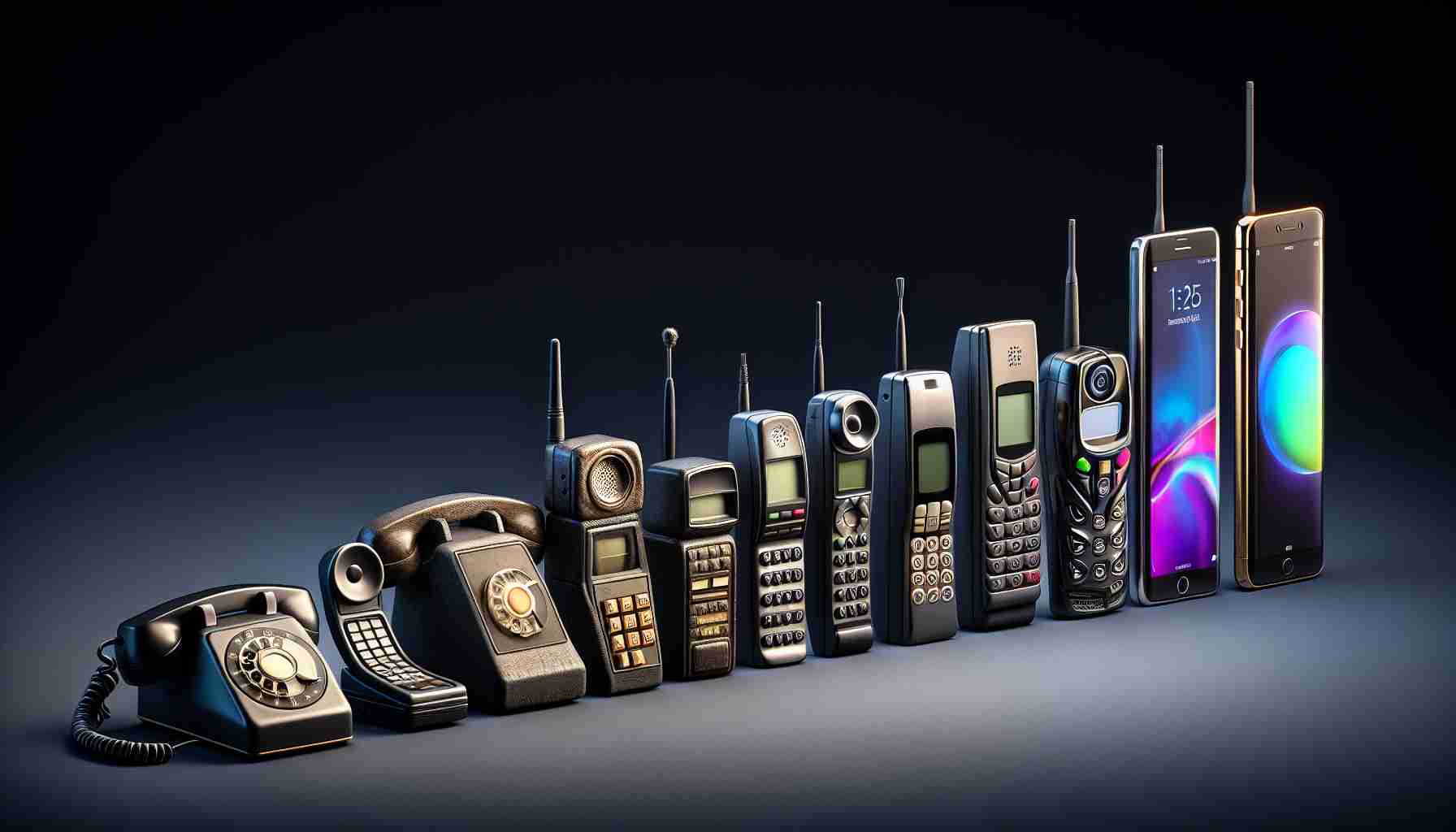 The Evolution of Mobile Devices: From Stacionary Phones to Smartphones