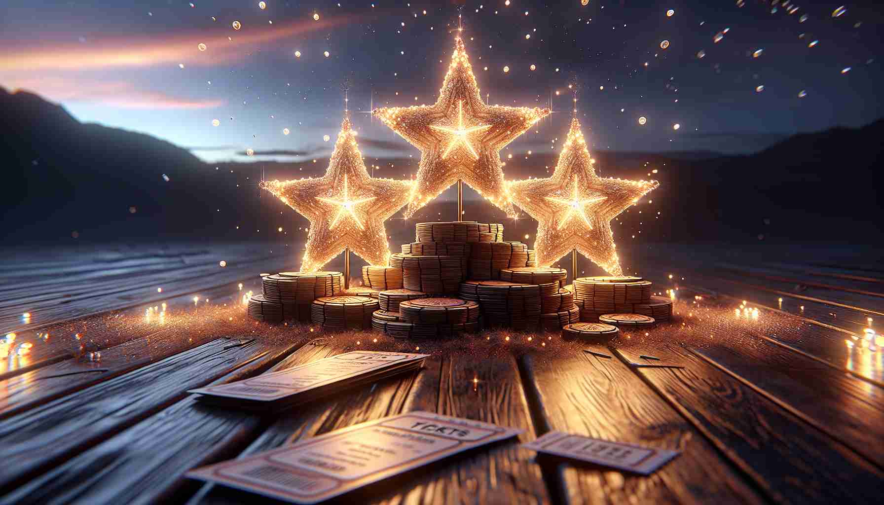 Unlock the Magic of Three Star Piles with Evening Tickets