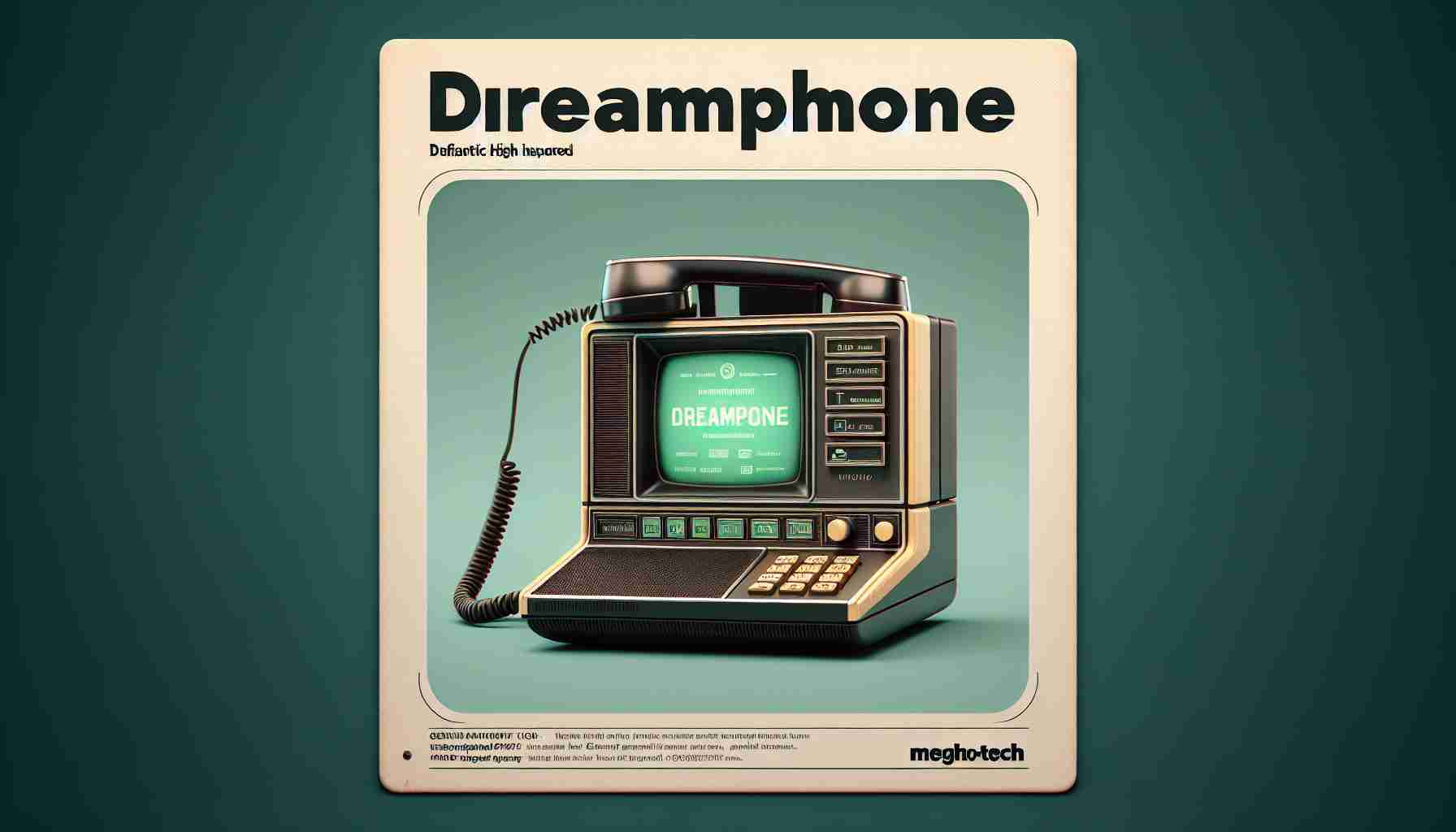 Introducing the Retro-Inspired ”DreamPhone” by Mezzo-Tech