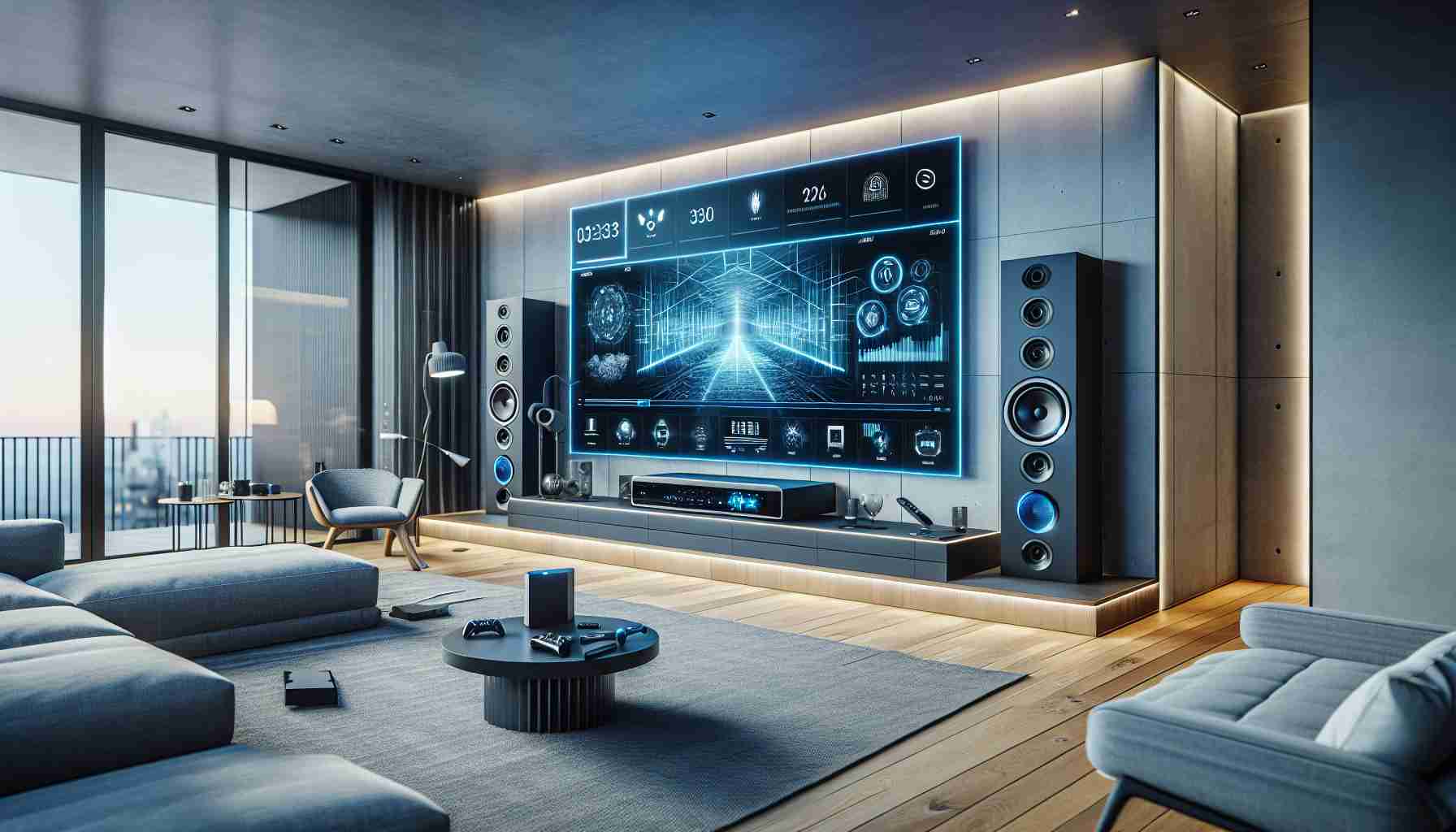 Introducing the Futuristic Smart Home Entertainment System