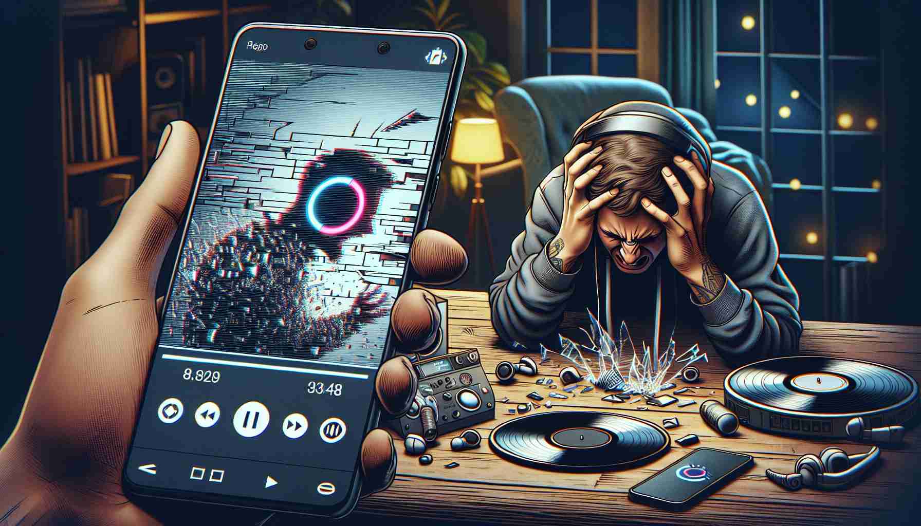 Music App Glitch Disrupts User Experience