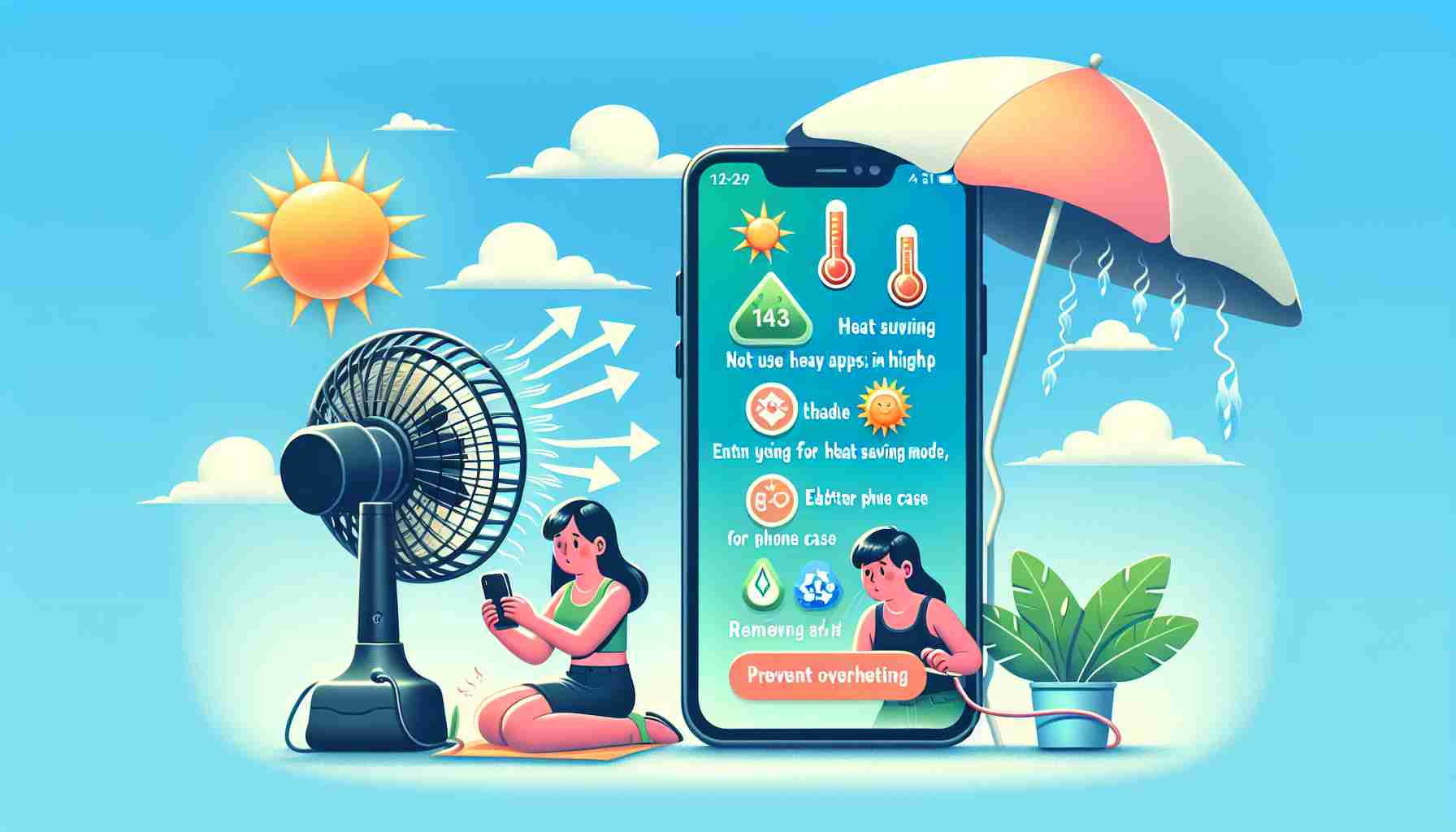 How to Keep Your Phone Cool in the Summer Heat