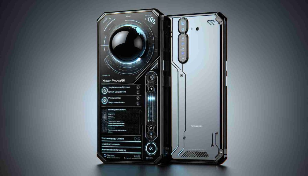 Introducing the Futuristic Xenon 8X Smartphone