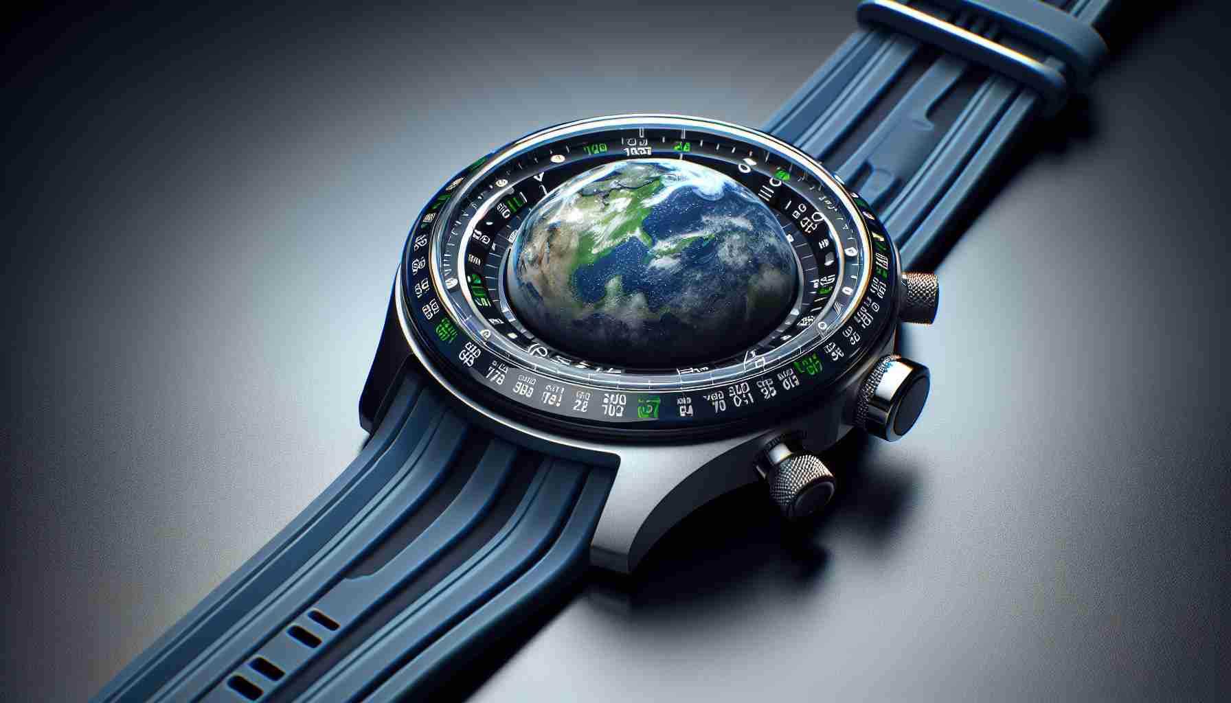 Nueva Tendencia Horologica: Moonswatch Earth Rubber Strap Unveiled