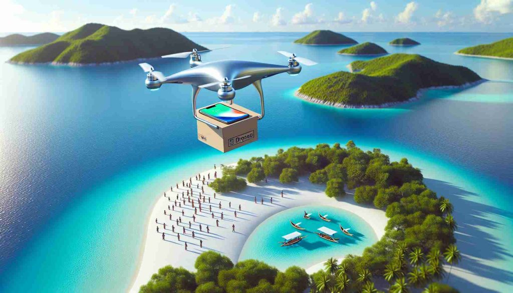 Drone Delivery Revolutionizes Smartphone Access on Islands