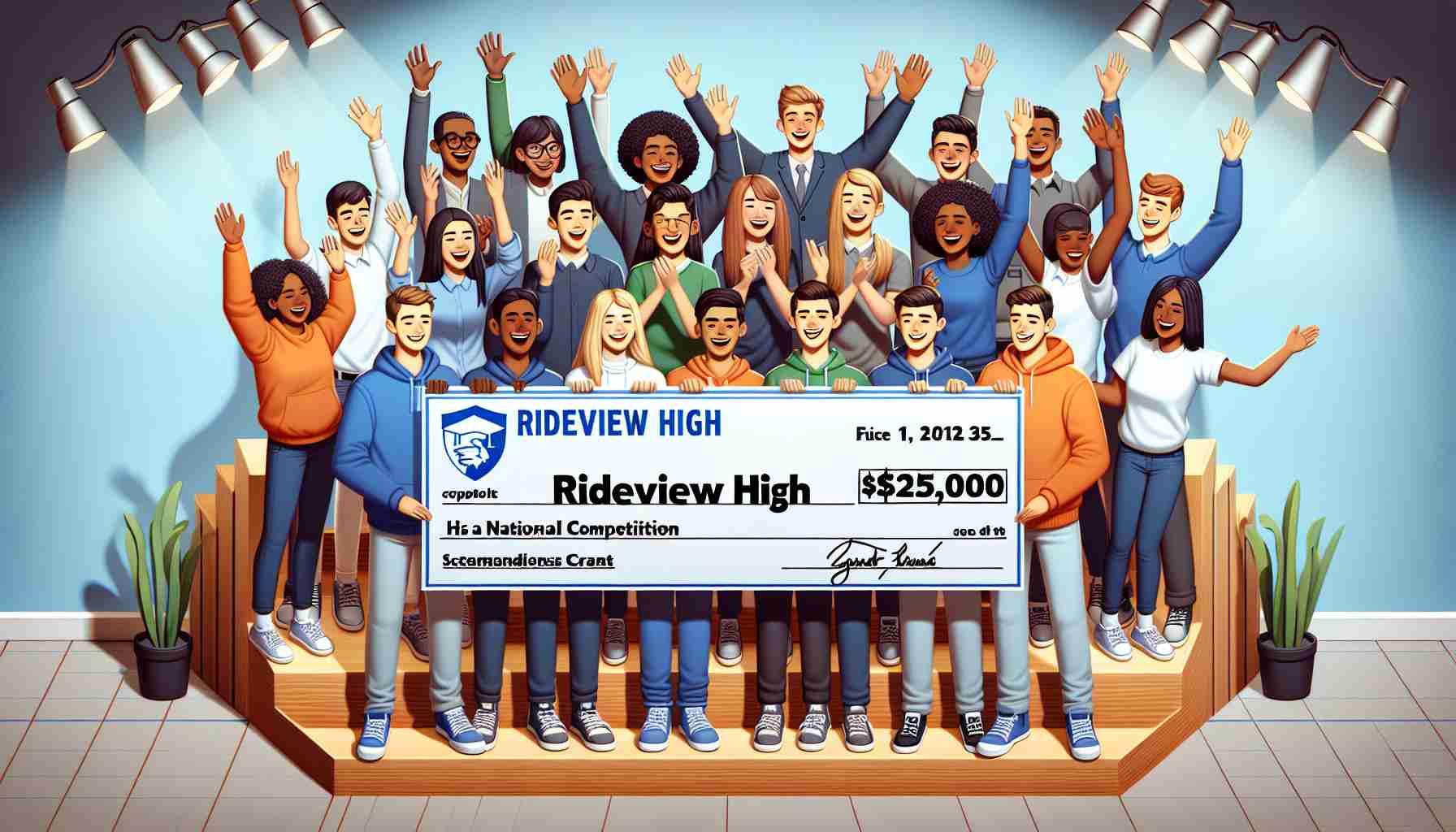 Ridgeview High Secures $25,000 Grant in National Competition