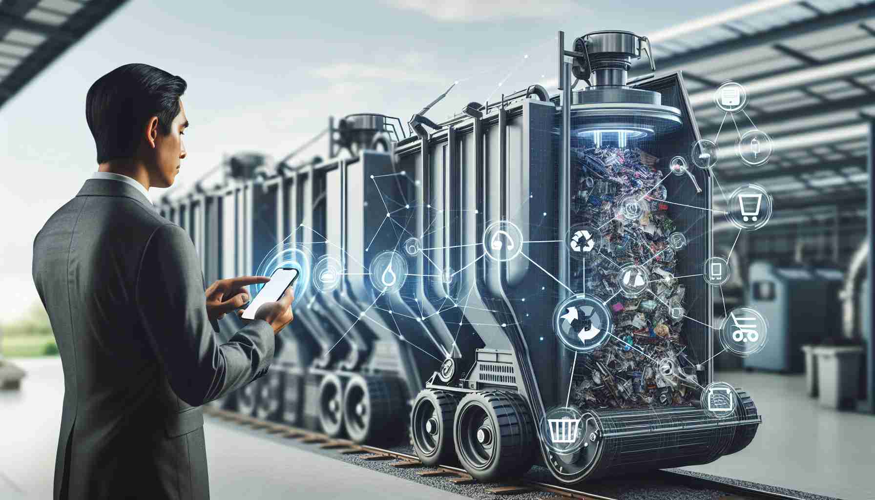 Cutting-Edge Waste Management: Transforming Trash Disposal with Your Smartphone!