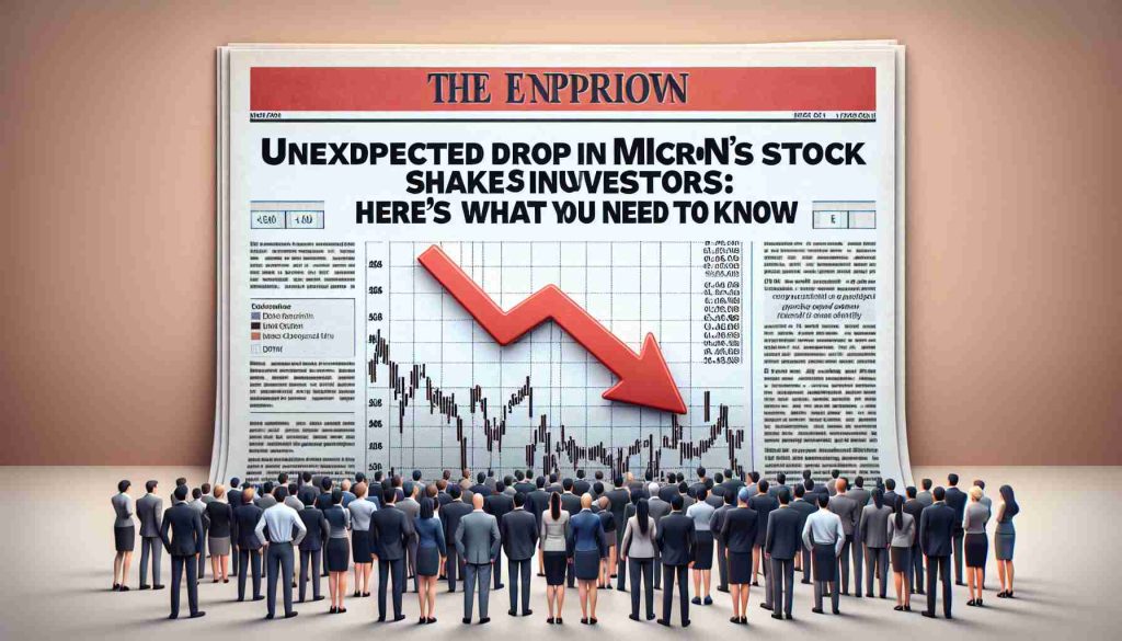 Micron’s Stock Shakes Investors with Unexpected Drop: What You Need to Know