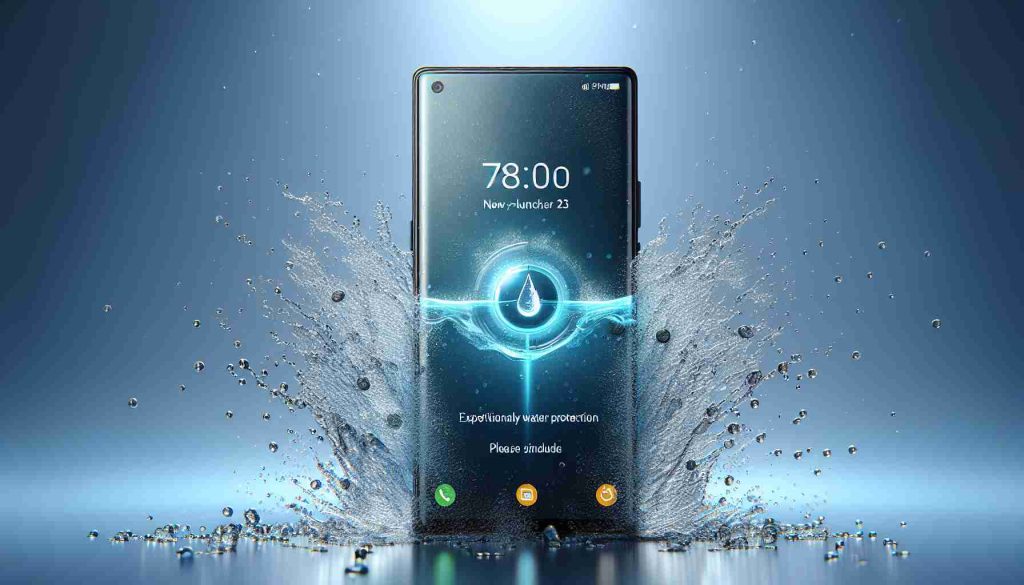 New Smartphone Launch with Next-Level Water Protection Revealed