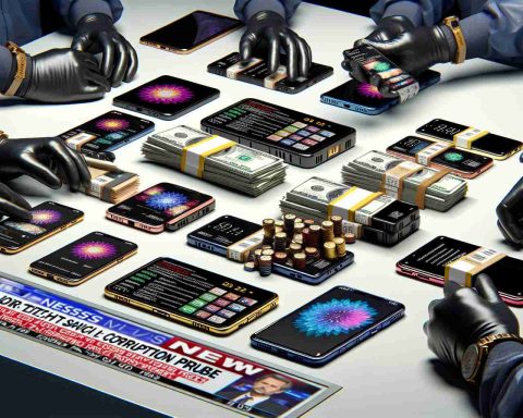 Scandalous Seizure: High-Profile Smartphones Confiscated in Corruption Investigation