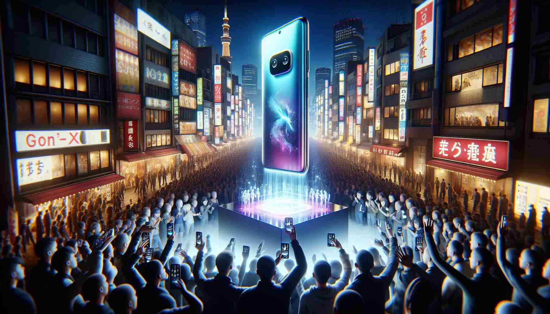 Unmissable Event: Limited Edition Phone Sparks Sensation in Tokyo!