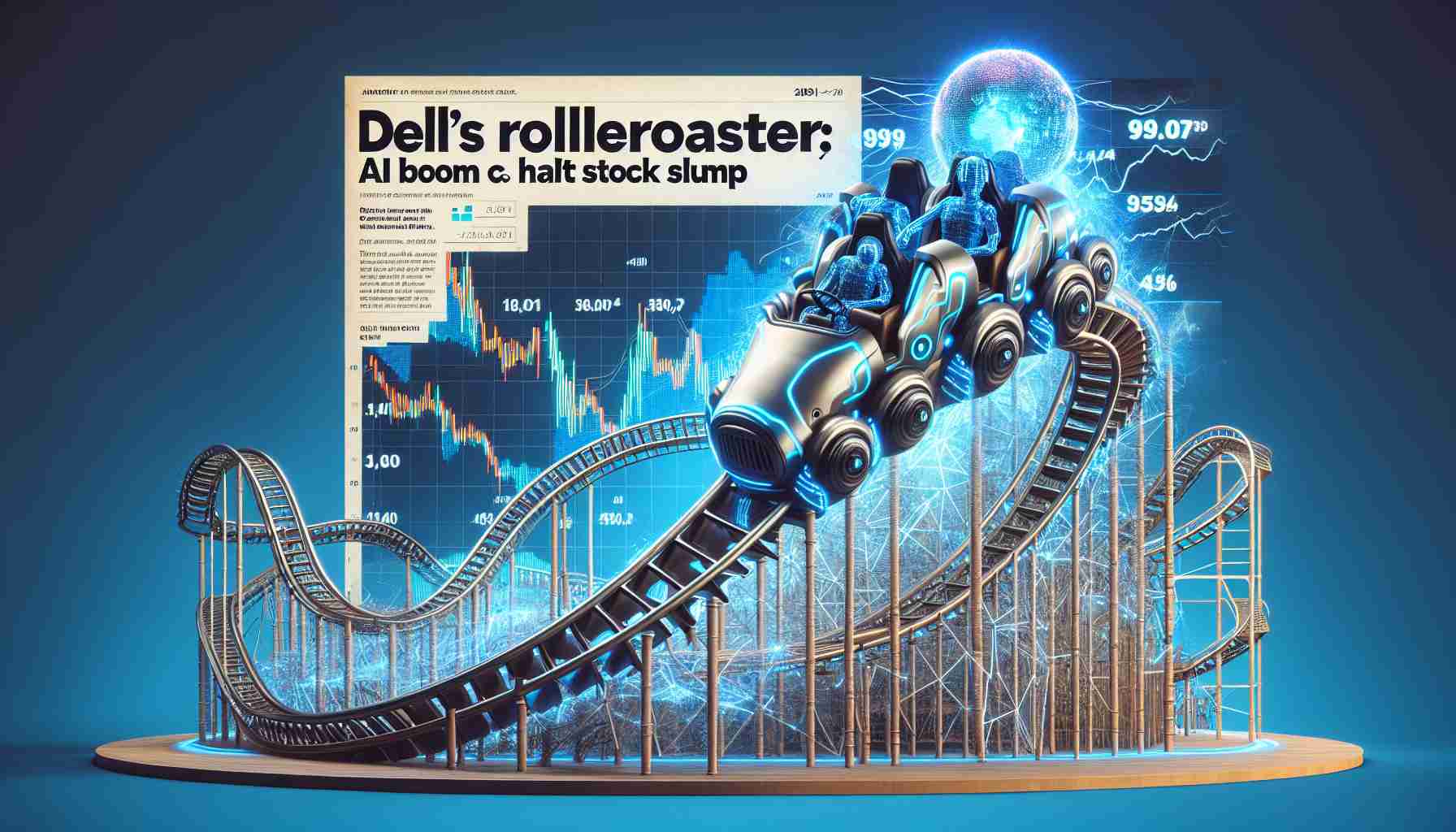 New Title: Dell’s Rollercoaster: AI Boom Can’t Halt Stock Slump