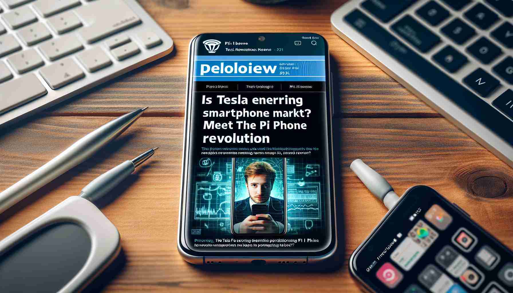 Is Tesla Entering the Smartphone Market? Meet the Pi Phone Revolution!