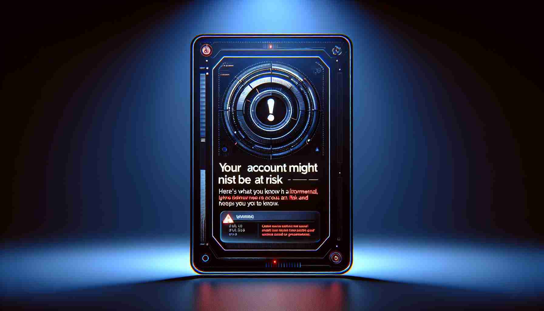 Urgent Alert: Your Account Might Be at Risk - Here's What You Need to Know!